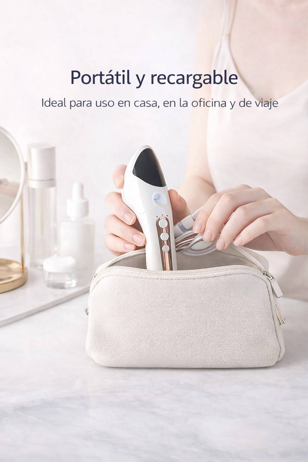 Masajeador · Humidificador · Lifting Skincare