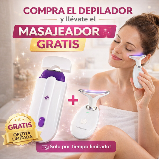 Depilador Bella – Compra y Recibe un Masajeador Facial