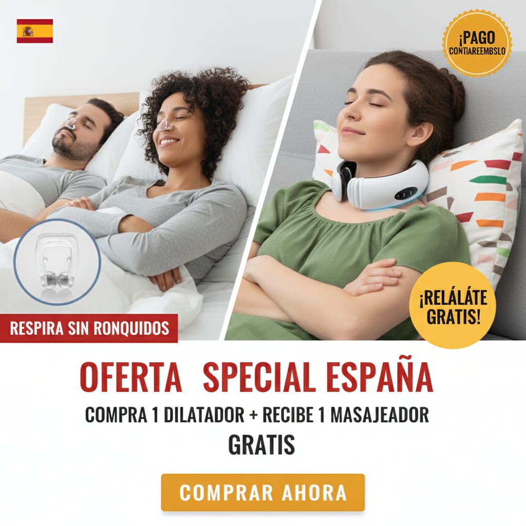 Pack Relax Total InnovaGoods – Cuello, Espalda y Sueño Profund
